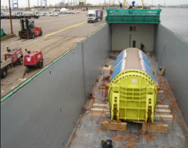 345 tons stator to Strasbourg